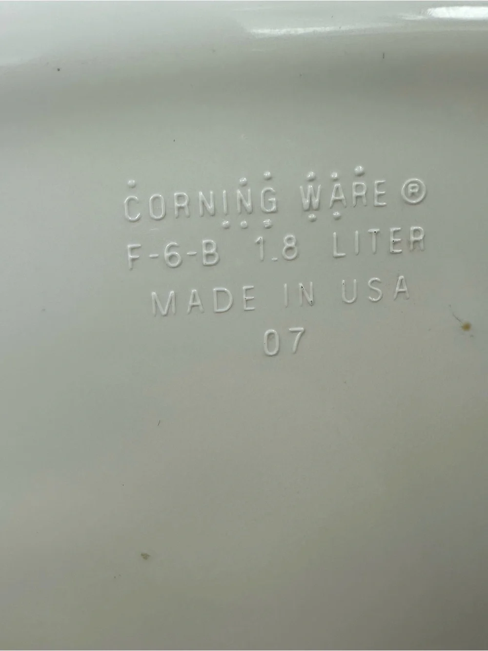 Corningware good excellent